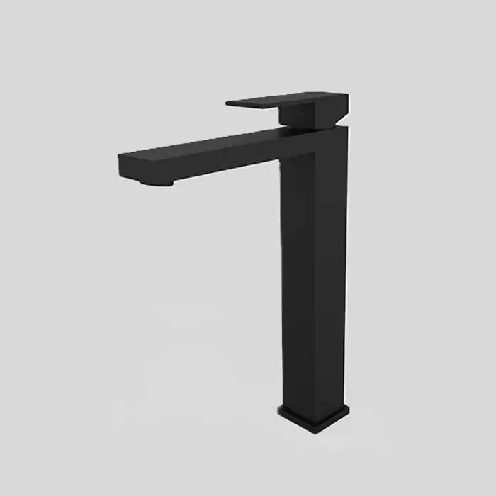 Expediere rapidă Baterie lavoar monocomanda inalta, fara ventil, negru (matt balck), Besco Modern-Varium I BU-MVI-CZ