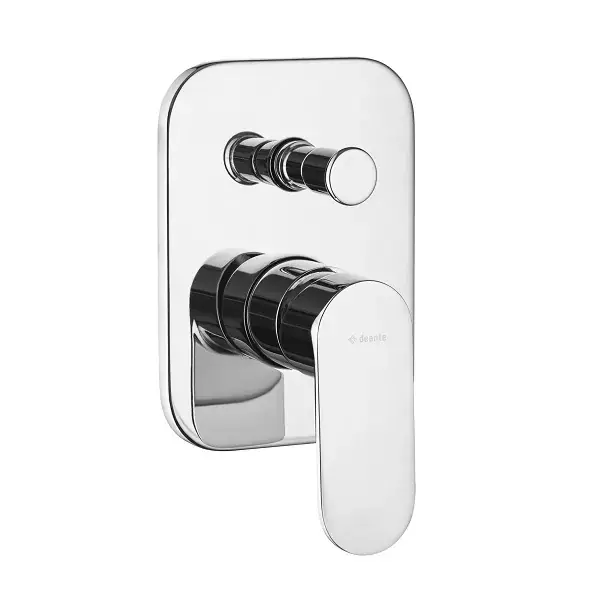 Baterie de dus monocomanda, incastrata, cu doua iesiri, crom, Deante Alpinia BGA_044P Ofertă limitată