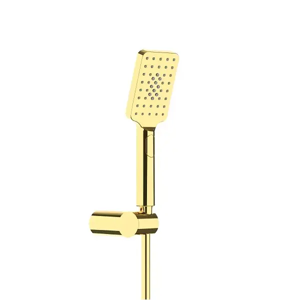 Preț mic Set de dus, cu para, suport si furtun 150 cm, auriu, Deante Alpinia NGA_Z41K
