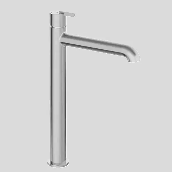 Baterie lavoar monocomanda inalta, fara ventil, crom periat, Deante Silia BQS_F20K Premium