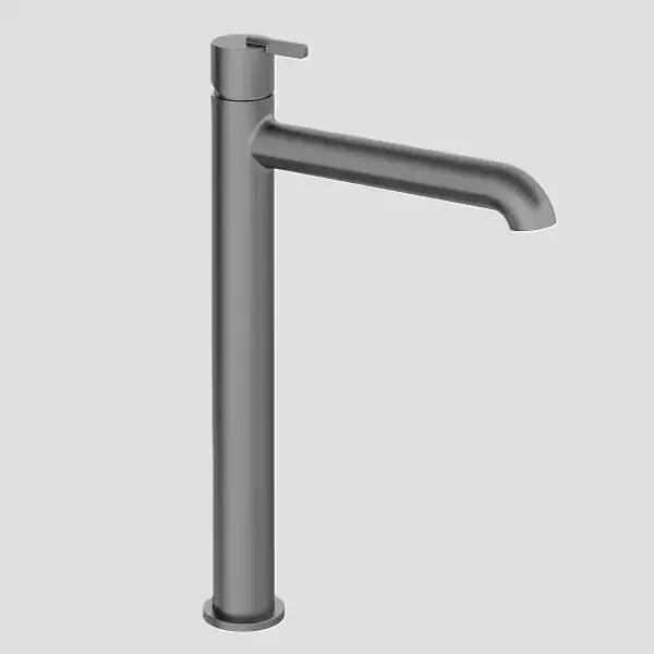 Baterie lavoar monocomanda inalta, fara ventil, antracit mat, Deante Silia BQS_D20K Reducere