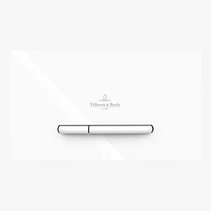 Clapeta dubla actionare, alba, Villeroy & Boch ViConnect 92216168 Super ofertă