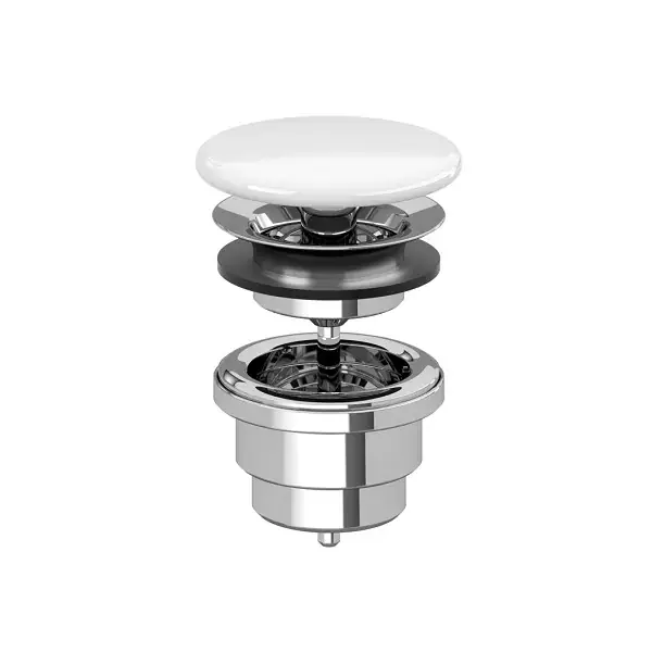 Ventil ceramic fix, fara preaplin, alb alpin, Villeroy & Boch 68080001 Livrare rapidă