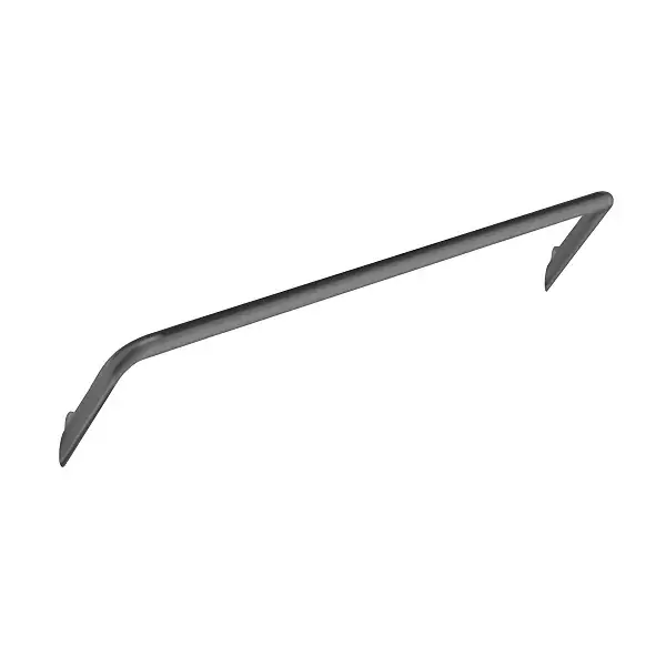 Suport prosop 60 cm, montaj pe perete, antracit mat, Deante Silia ADI_D621 Cumpărături sigure