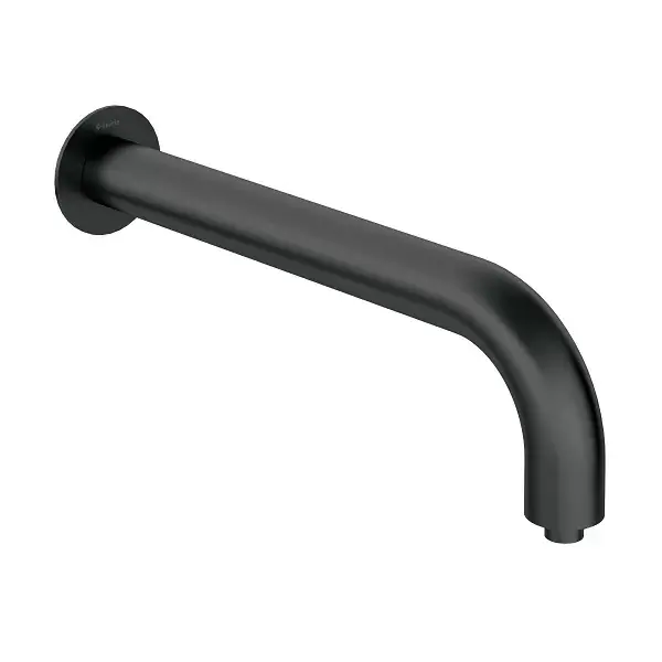 Brat de dus cu montaj de perete 380 cm, negru mat, Deante Silia NQS_N41K Plată securizată