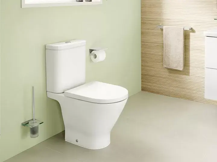 Set vas wc cu rezervor, cu alimentare inferioara, Roca The Gap Rimless Round 3420N8000+3410N0000 Vezi acum