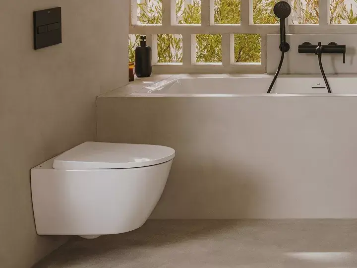 Vezi acum Vas wc suspendat Compact, cu fixare ascunsa, alb mat, Roca Ona Rimless 346688620