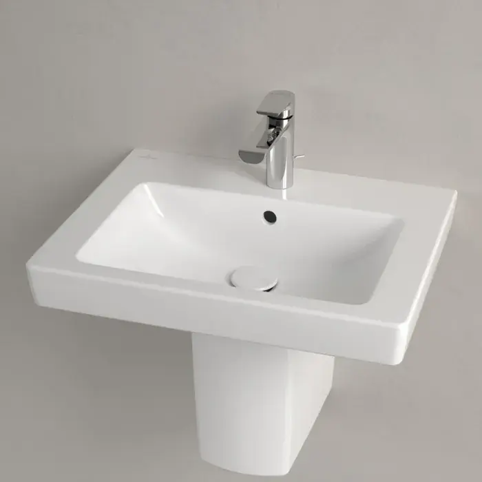 Chilipir Lavoar suspendat, dreptunghiular, 55 cm, alb alpin, Villeroy & Boch Subway 2.0, 71135501