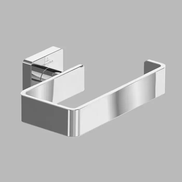 Suport hartie igienica, fara capac, crom lucios, Villeroy & Boch Elements Striking TVA15201400061 Bestseller
