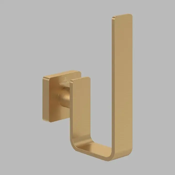 Livrare expres Suport de rezerva, pentru rola de hartie igienica, auriu periat (Brushed Gold), Villeroy & Boch Elements Striking TVA15201500076
