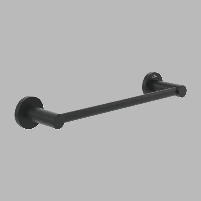 Suport pentru prosop, 354 mm, negru mat (Matt Black), Villeroy & Boch Elements Tender TVA151021000K5 Comandă acum