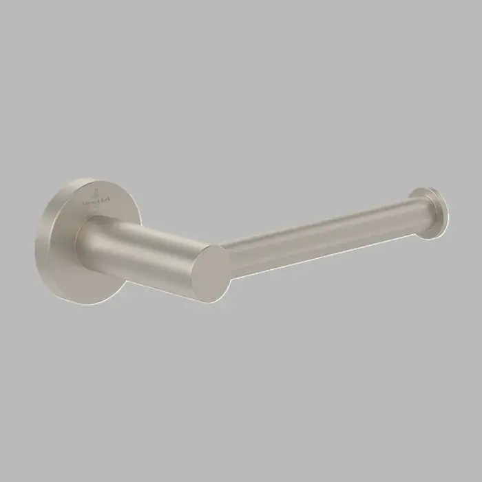 Suport hartie igienica, fara capac, nichel periat (Brushed Nickel Matt), Villeroy & Boch Elements Tender TVA15101400064 Vezi acum