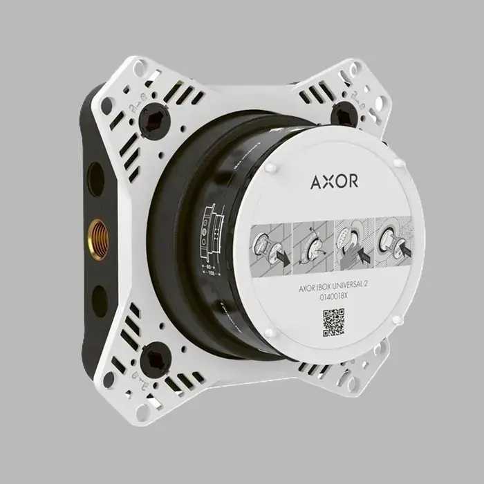 Set universal de conectare, incastrat, Axor iBox universal 2, 01400180 Preț redus