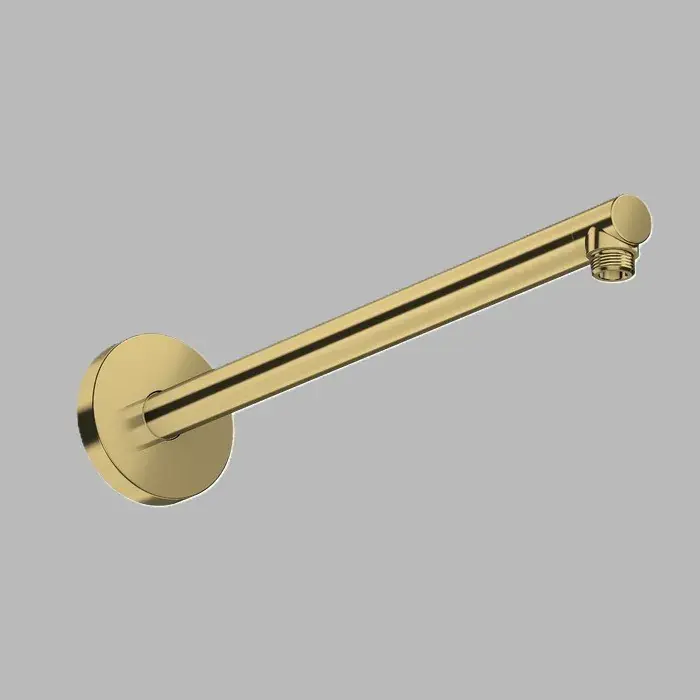 Brat de dus, montaj pe perete, 390 mm, auriu lucios (Polished Gold Optic), Axor ShowerSolutions 26431990 Ultima șansă