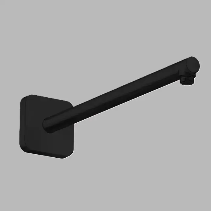 Brat de dus, montaj pe perete, 390 mm, negru mat (Matt Black), Softsquare, Axor ShowerSolutions 26967670 Lichidare de stoc