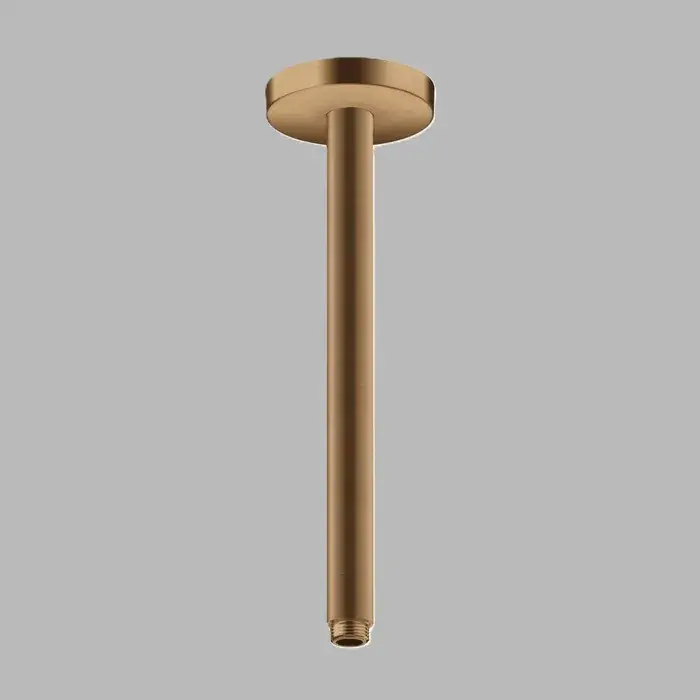 Brat de dus, montaj pe tavan, 300 mm, bronz periat (Brushed Bronze), Round, Axor ShowerSolutions 26433140 Reducere de preț