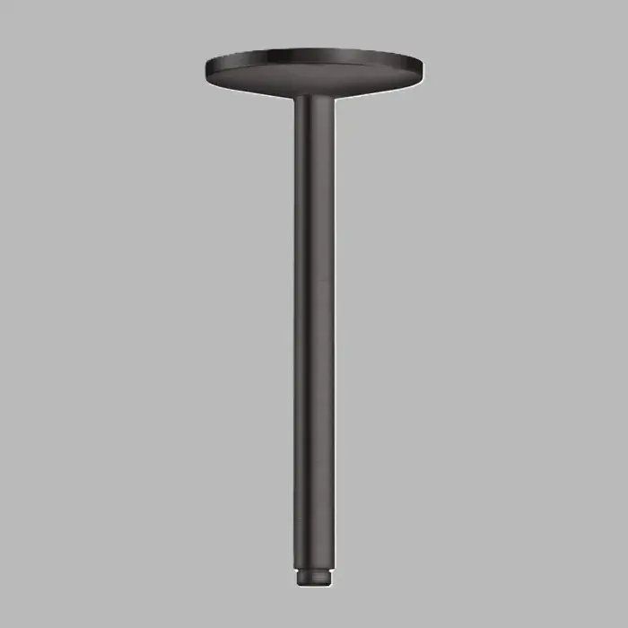 Brat de dus, montaj pe tavan, 300 mm, pentru dus fix 280, 1jet, antracit periat (Brushed Black Chrome), Axor One 48495340 Discount