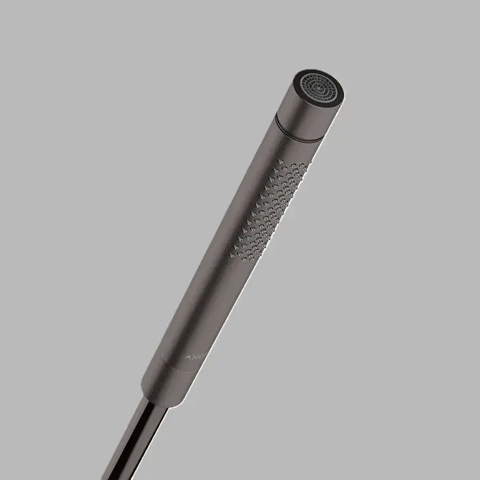Reducere extra Para de dus mobila, baton, rotunda, 2 Jet, antracit periat (Brushed Black Chrome), Axor Starck 28532340