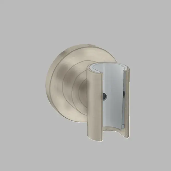 Calitate înaltă Porter, suport de dus, rotund, nichel periat (Brushed Nickel), Axor Citterio 39525820