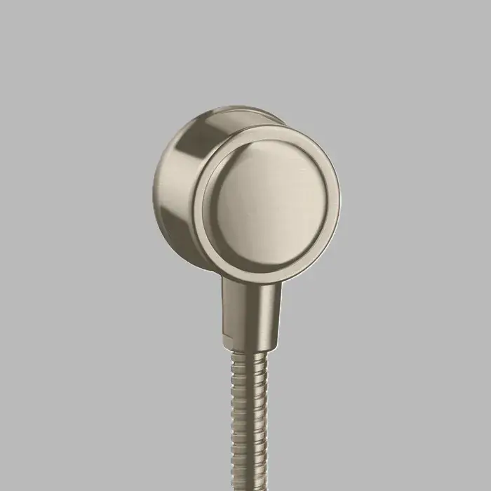 Reducere Cot de iesire Fixfit, pentru furtun de dus, nichel periat (Brushed Nickel), Axor Montreux 16884820