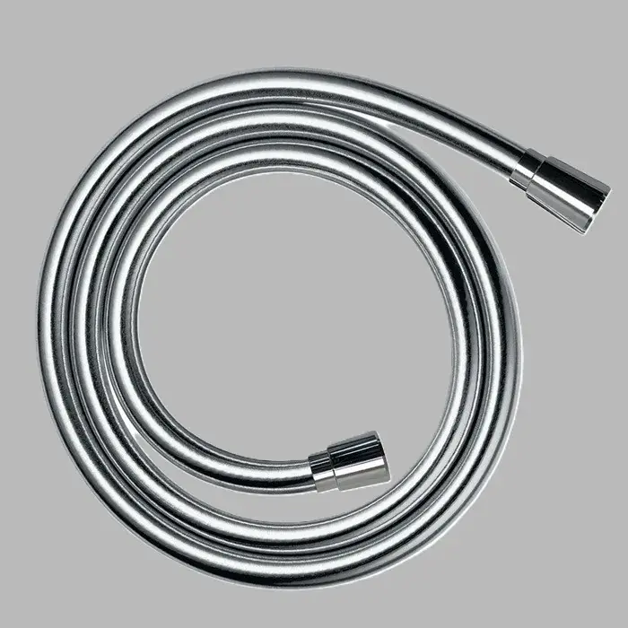 Cel mai bun preț Furtun de dus, cu efect metalic 1.25 m, cu piulite conice, crom lucios, Axor Starck 28622000