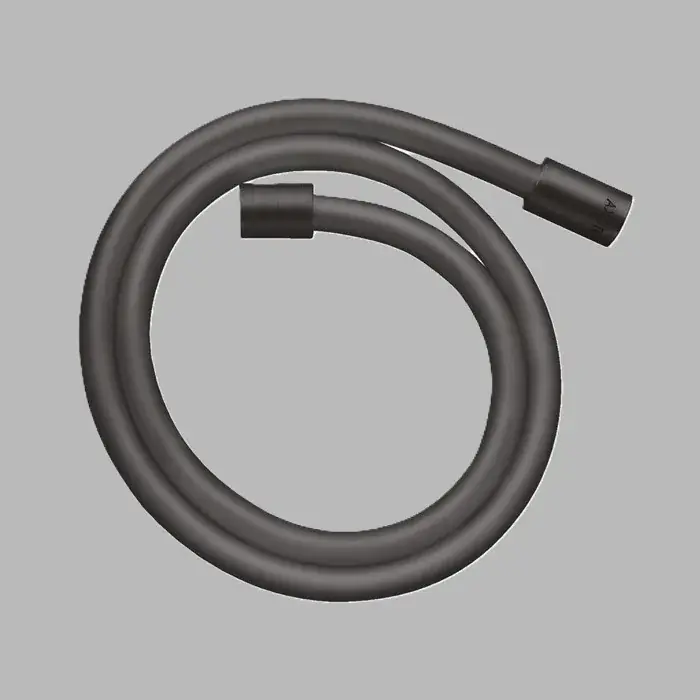 Cel mai bun preț Furtun de dus, cu efect metalic 2.00 m, cu piulite cilindrice, antracit periat (Brushed Black Chrome), Axor Starck 28284340