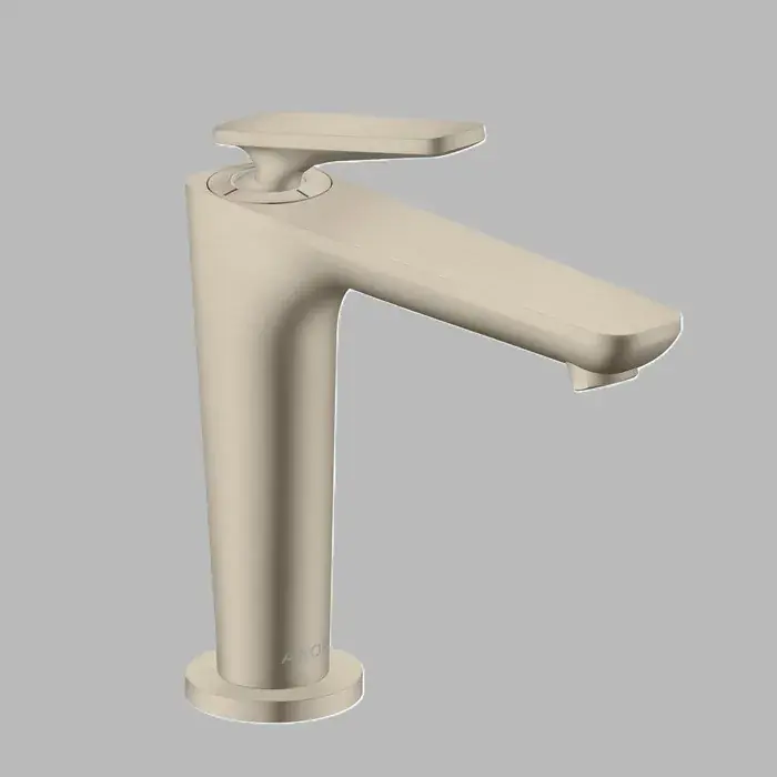 Baterie lavoar monocomanda 125, CoolStart, cu EcoSmart, cu ventil deschis, nichel periat (Brushed Nickel), Axor Citterio C 49040820 Calitate înaltă