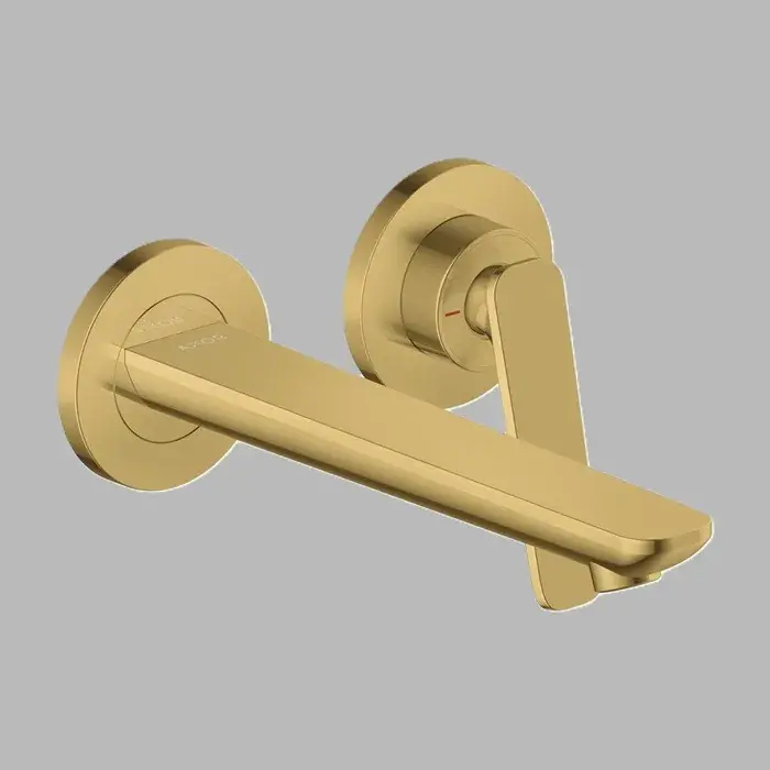 Baterie lavoar monocomanda, incastrata, cu EcoSmart, cu ventil deschis, auriu lucios (Polished Gold Optic), Axor Citterio C 49110990 Preț promoțional