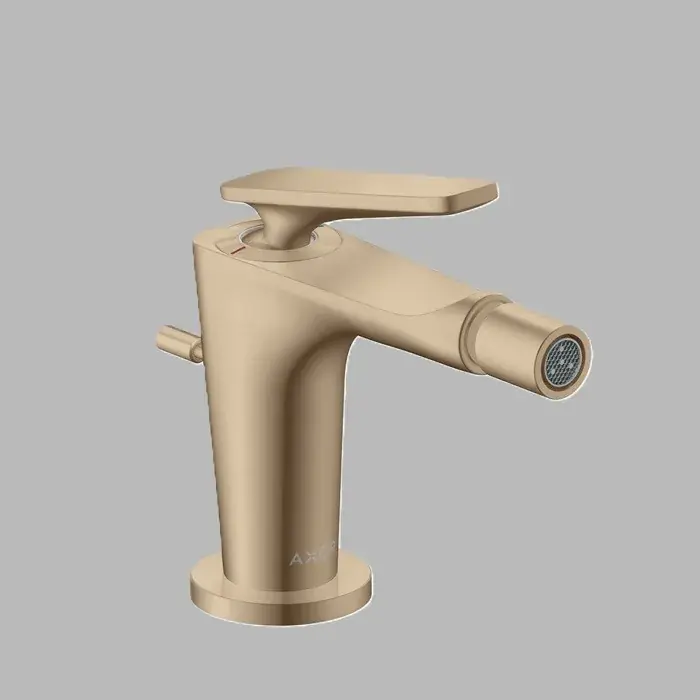 Baterie bideu monocomanda, cu ventil pop-up, bronz periat (Brushed Bronze), Axor Citterio C 49210140 Nu rata