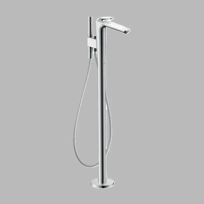 Reducere de preț Baterie cada dus monocomanda, freestanding, cu set de dus, crom lucios, Axor Citterio C 49440000