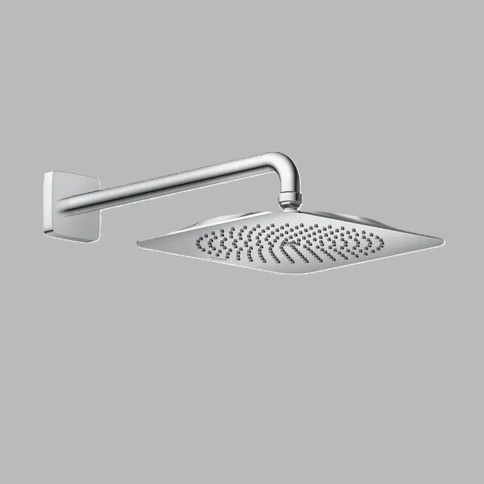 Set para de dus fixa 270, EcoSmart, cu brat de dus, 1 jet, crom lucios, Axor Citterio C 28791000 Cel mai bun preț
