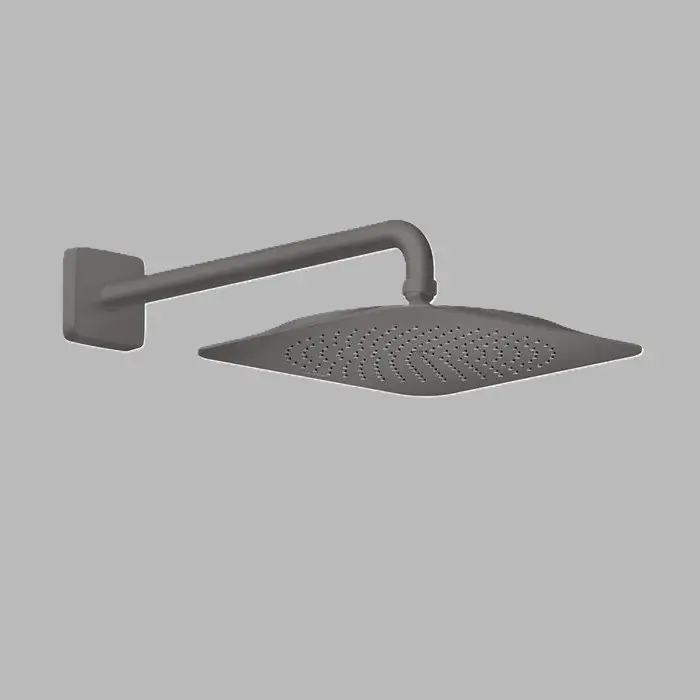 Reducere de preț Set para de dus fixa 270, cu brat de dus, 1 jet, antracit periat (Brushed Black Chrome), Axor Citterio C 28790340