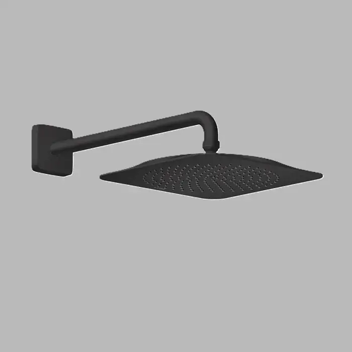 Set para de dus fixa 270, cu brat de dus, 1 jet, negru mat (Matt Black), Axor Citterio C 28790670 Preț redus