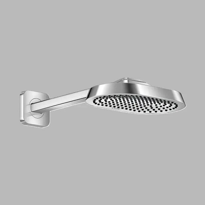Preț mic Dus fix 250x160, 1jet, EcoSmart+, cu brat de dus, crom lucios, Axor ShowerSphere 39770000