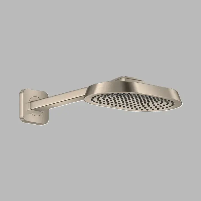 Ofertă specială Dus fix 250x160, 1jet, cu brat de dus, bronz periat (Brushed Nickel), Axor ShowerSphere 39754820