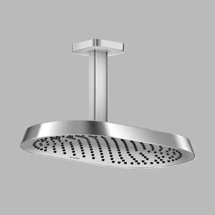 Reducere specială Dus fix 370x220, 1jet, EcoSmart, cu racord de tavan, crom lucios, Axor ShowerSphere 39761000