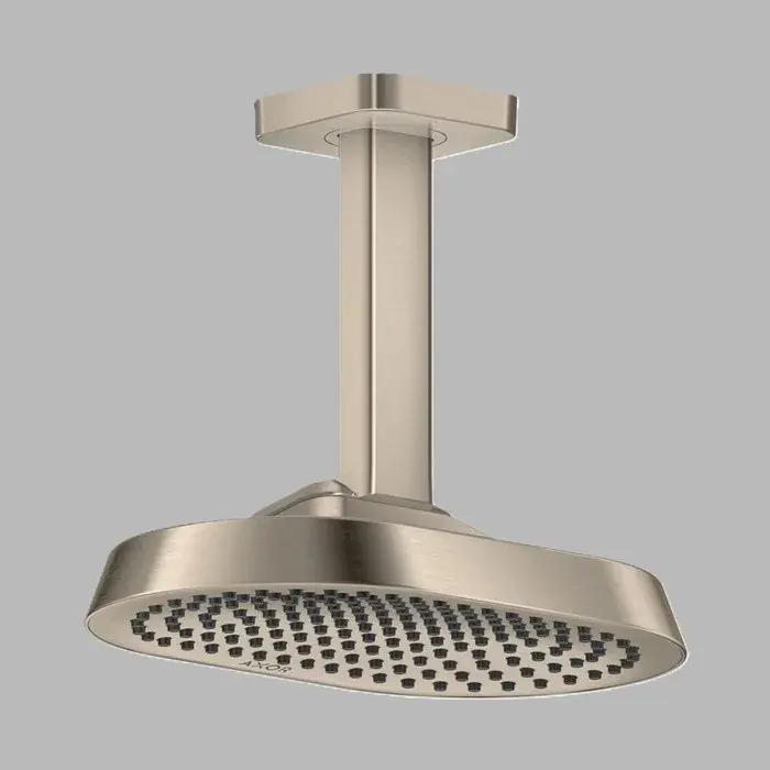 Dus fix 250x160, 1jet, cu racord de tavan, nichel periat (Brushed Nickel), Axor ShowerSphere 39763820 Ieftin