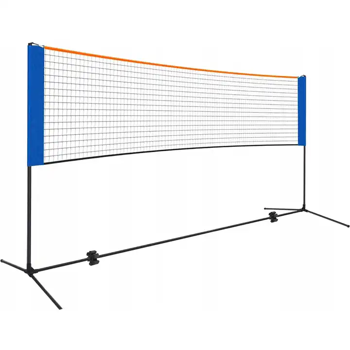 Fileu pentru badminton, tenis sau volei, cu inaltime reglabila, 305x103cm Ultima șansă
