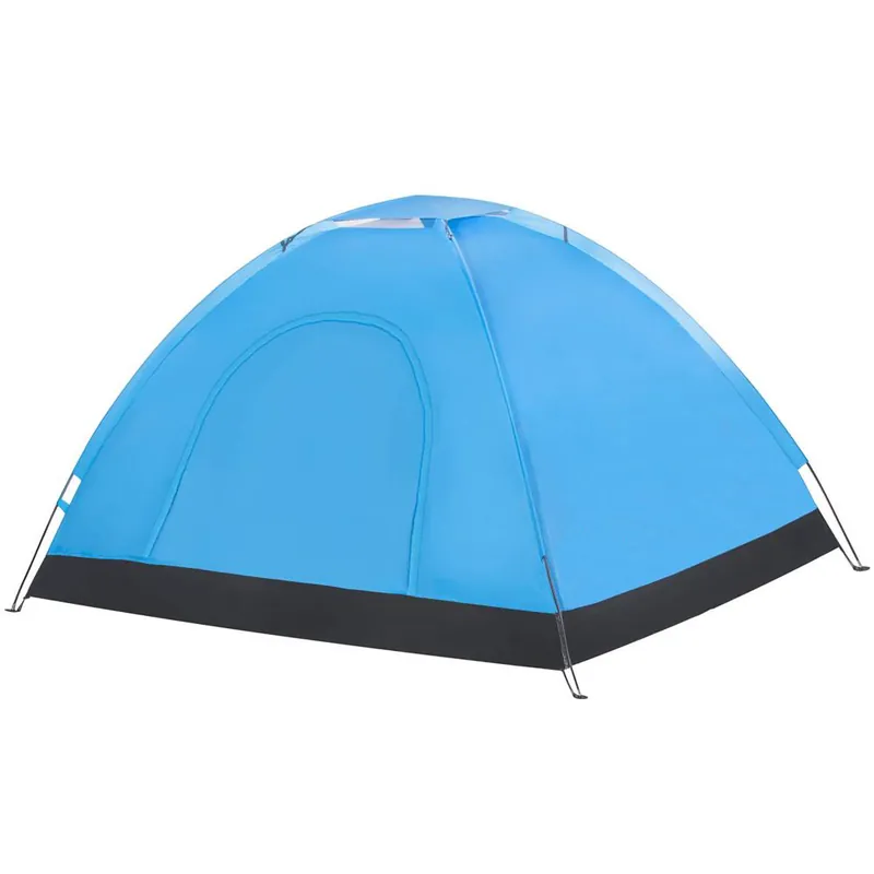 Mai ieftin Cort plaja sau camping, impemeabil, cu protectie UV, 2 locuri, 200x150x110cm, albastru
