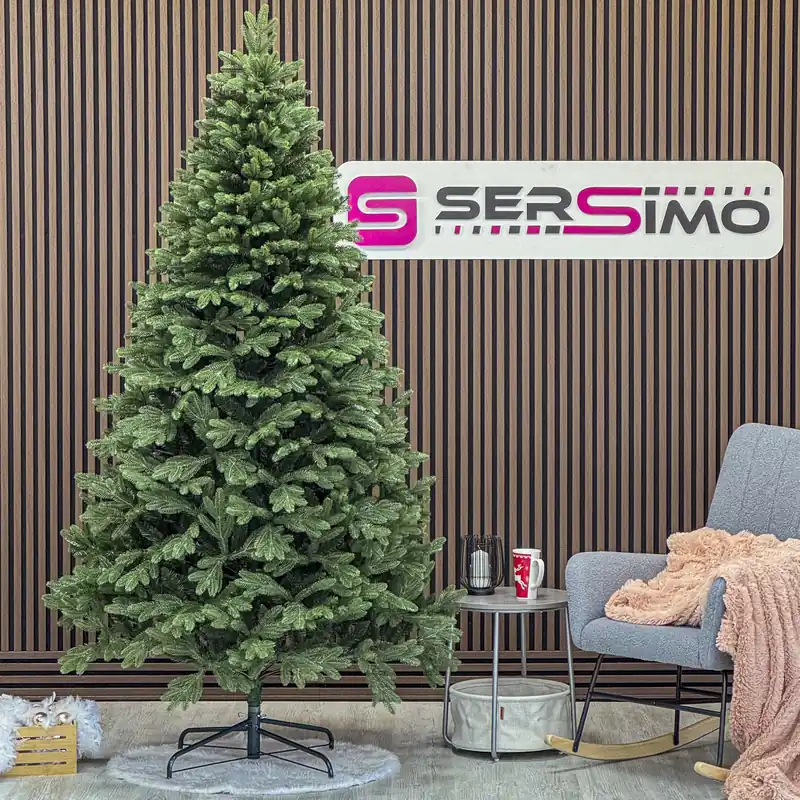 Promoție Brad artificial Christmas Deluxe by Sersimo, Belgia, 2D+3D, 230cm