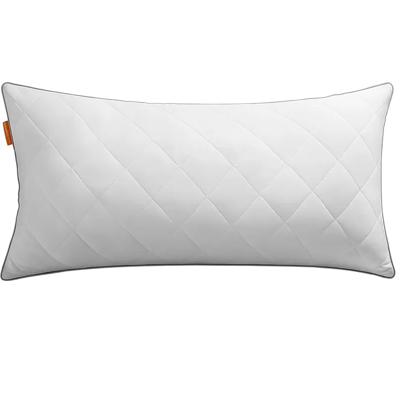 SONGMICS Perna reversibila cu 2 fete pentru iarna sau vara, 40×80 cm, umplutura 650 g, alb Vezi acum