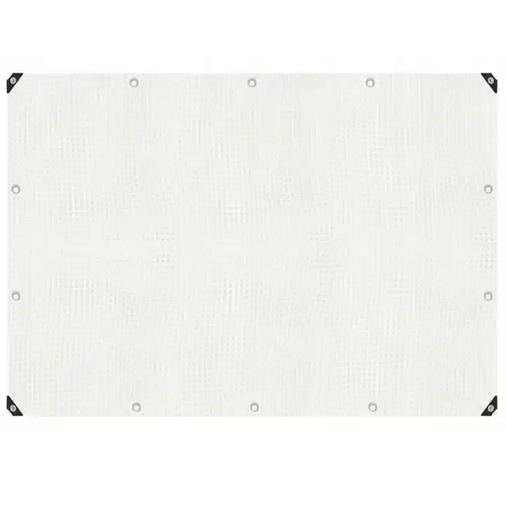 Retur ușor Prelata din polietilena impermeabila laminata, 100g/m2, 3×5 m, alb transparent