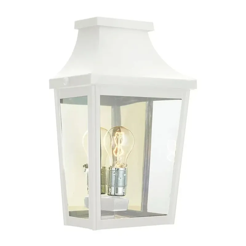 Plată sigură London Aplica de Exterior Flush White - Norlys