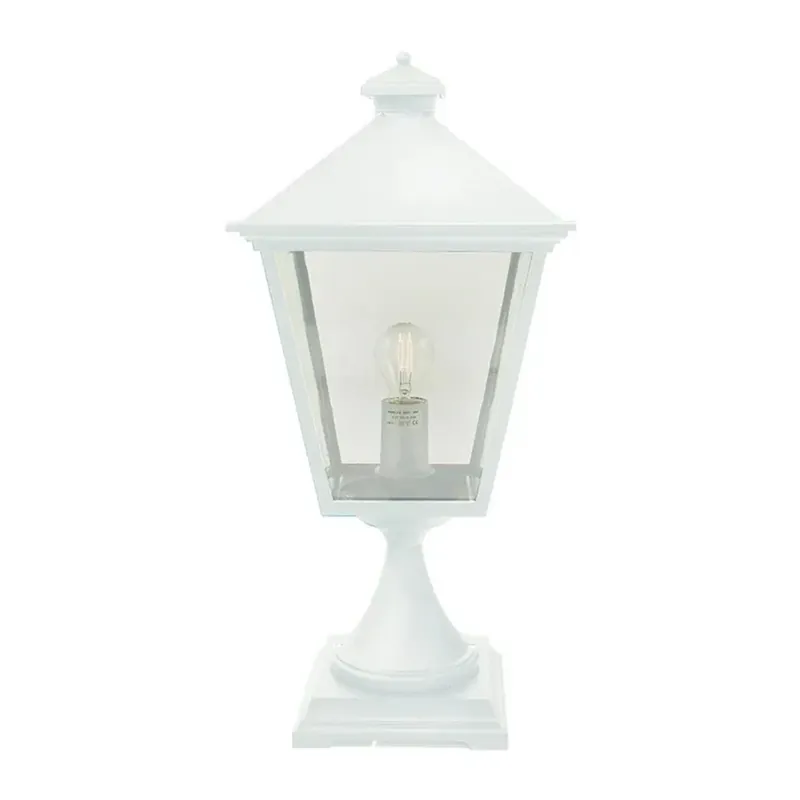 London Lampadare Exterior Large White - Norlys Reducere de preț