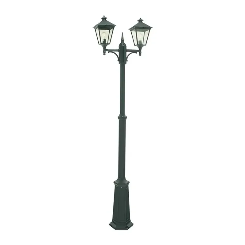London 2 Lampă de Grădină de Exterior Wide Black - Norlys Super ofertă