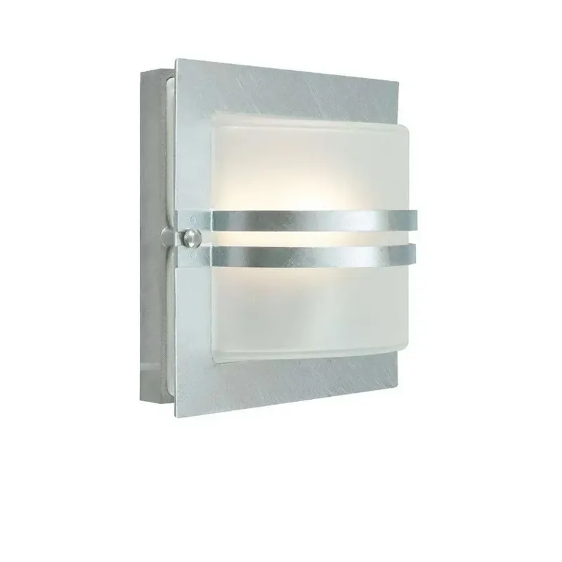 Nu rata Bern Aplica de Exterior Frosted/Galvanised - Norlys