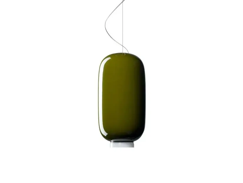 Chouchin 2 LED Lustră Pendul Dimmable Green - Foscarini Vezi acum