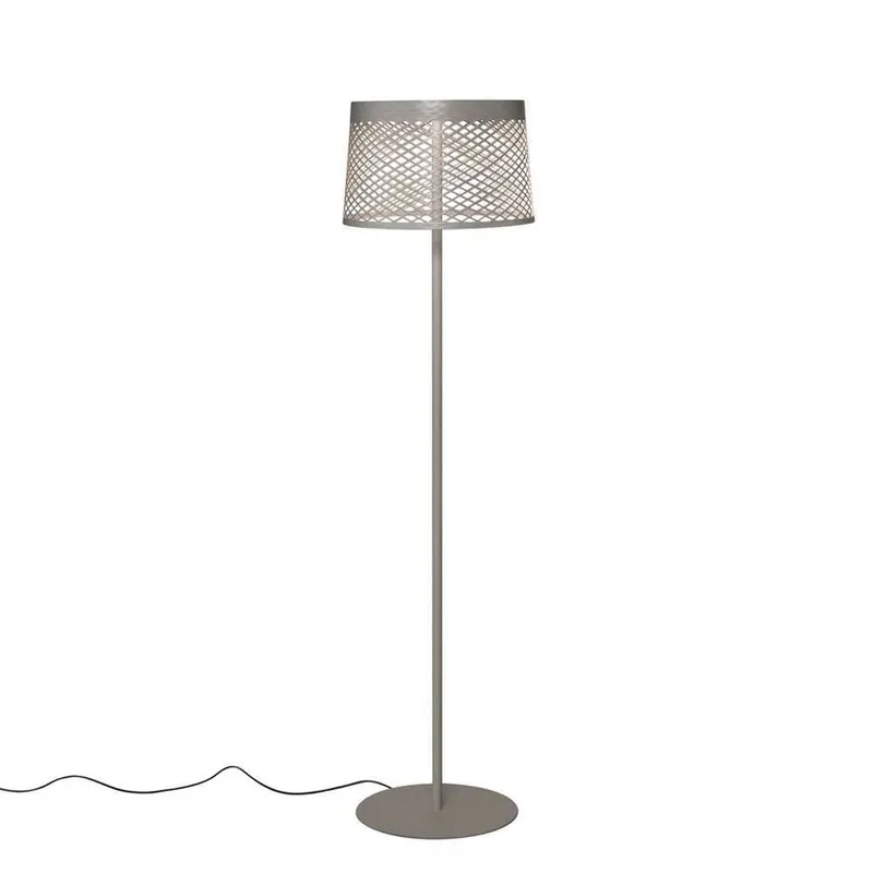 Reducere de preț Twiggy Grid Lettura Lampadar de Exterior Greige - Foscarini