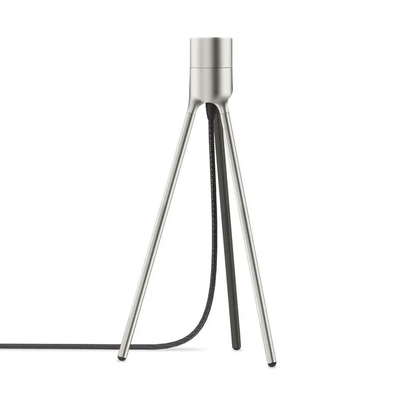 Comandă acum Tripod Suport Lampă de Masă Brushed Steel - UMAGE