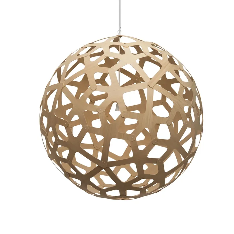 Coral Lustră Pendul Ø120 Bamboo - David Trubridge Noutate